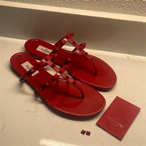 replica valentino jelly sandals